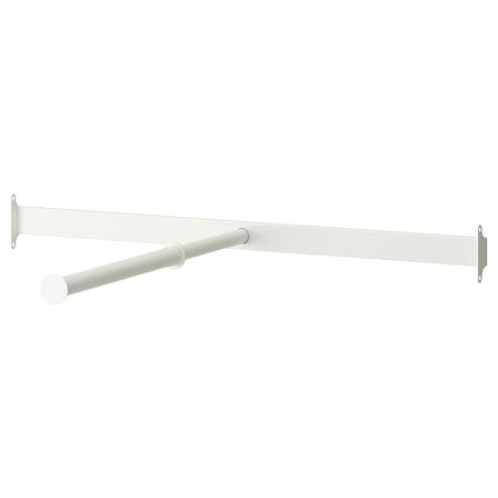 Выдвижная платяная штанга КОМПЛИМЕНТ, белый