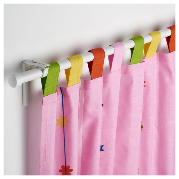 Гардина с прихватом ФЕСТЛИГ, розовый (120x300 см) - фото 3