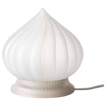 Настольная лампа, светодиодная ВОРБИ, белый (17 см)