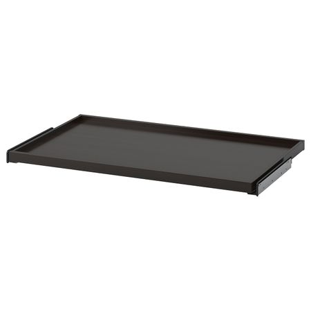 Выдвижная полка, черно-коричневый 100x58 см IKEA KOMPLEMENT КОМПЛИМЕНТ 803.666.51