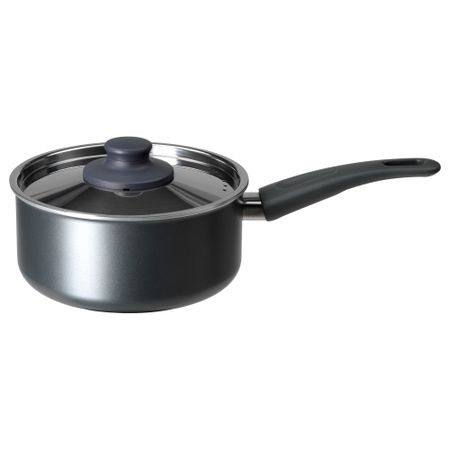 Ковш с крышкой ШЭНКА, серый (2 л)