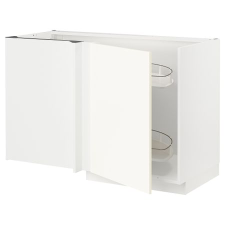 Угловой Напольный шкаф с выдвижной секцией IKEA METOD МЕТОД 595.072.38