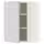 METOD Навесной шкаф с полками - белый/Aspudden светло-серый 40x60 см