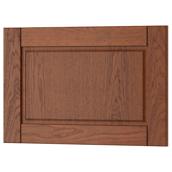 Фронтальная панель ящика ФИЛИПСТАД, коричневый - фото 1