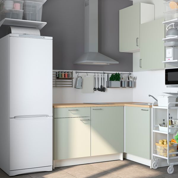 Кухня, серо-зеленый 120x180x260 см IKEA KNOXHULT КНОКСХУЛЬТ 294.091.83 - схема-чертеж с размерами