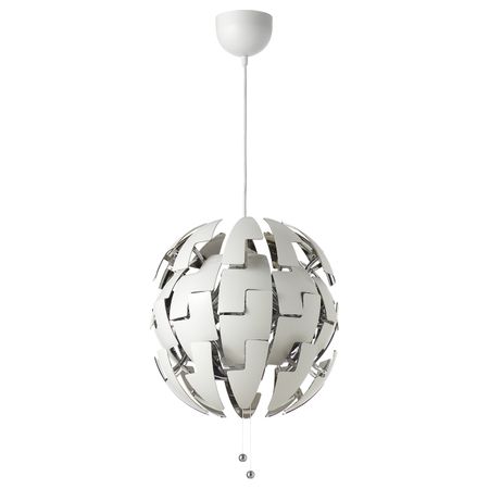 Подвесной светильник, белый, серебристый 35 см IKEA IKEA PS 2014 ИКЕА ПС 2014 803.609.13
