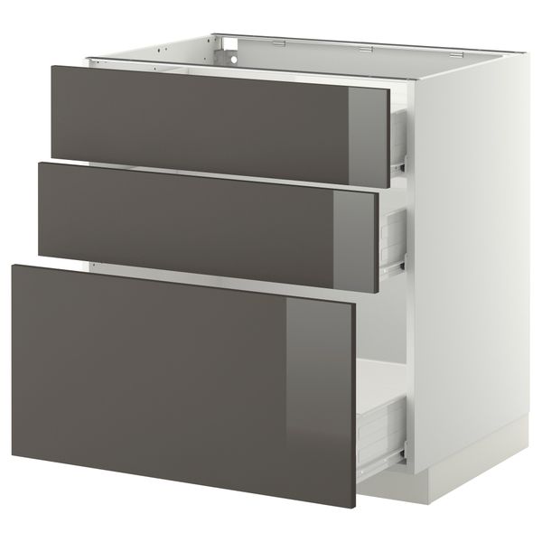 IKEA, вид спереди - схема-чертеж с размерами