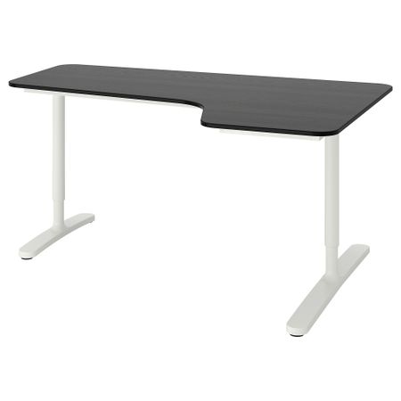 Угловой письменный стол правый, 160x110 cm IKEA BEKANT БЕКАНТ 992.829.01
