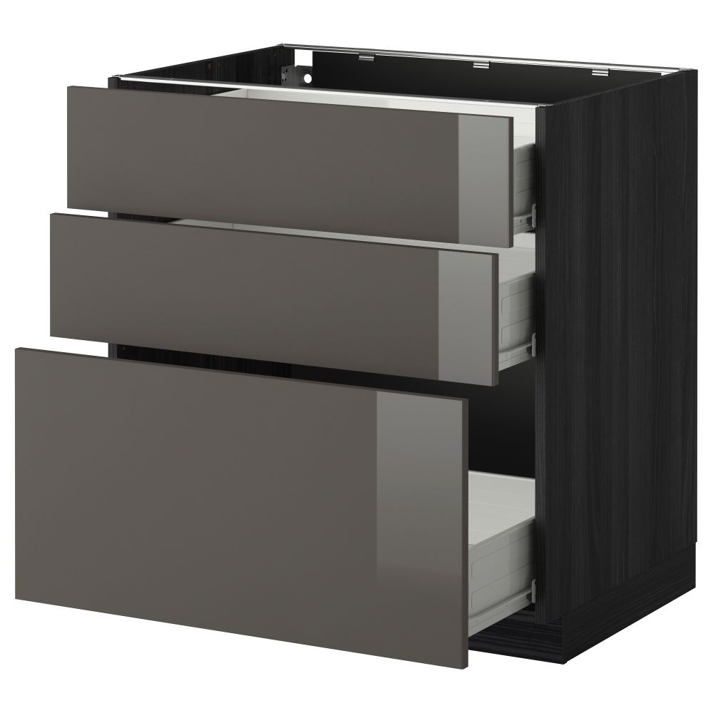 IKEA, вид спереди - схема-чертеж с размерами