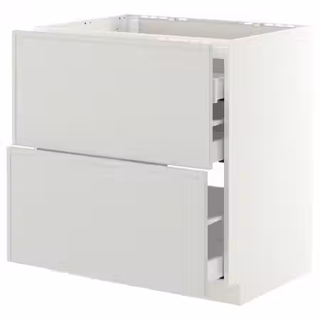METOD / MAXIMERA Шкаф д/варочной панели/2фасада/3ящ
