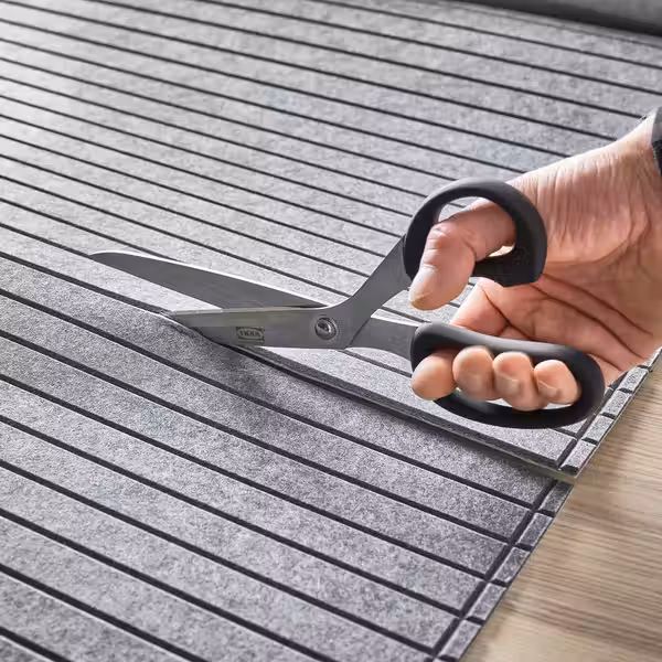 LARKOLLEN Фетровая панель д/раздвижной двери - темно-серый 80x40-240 см - фото 2