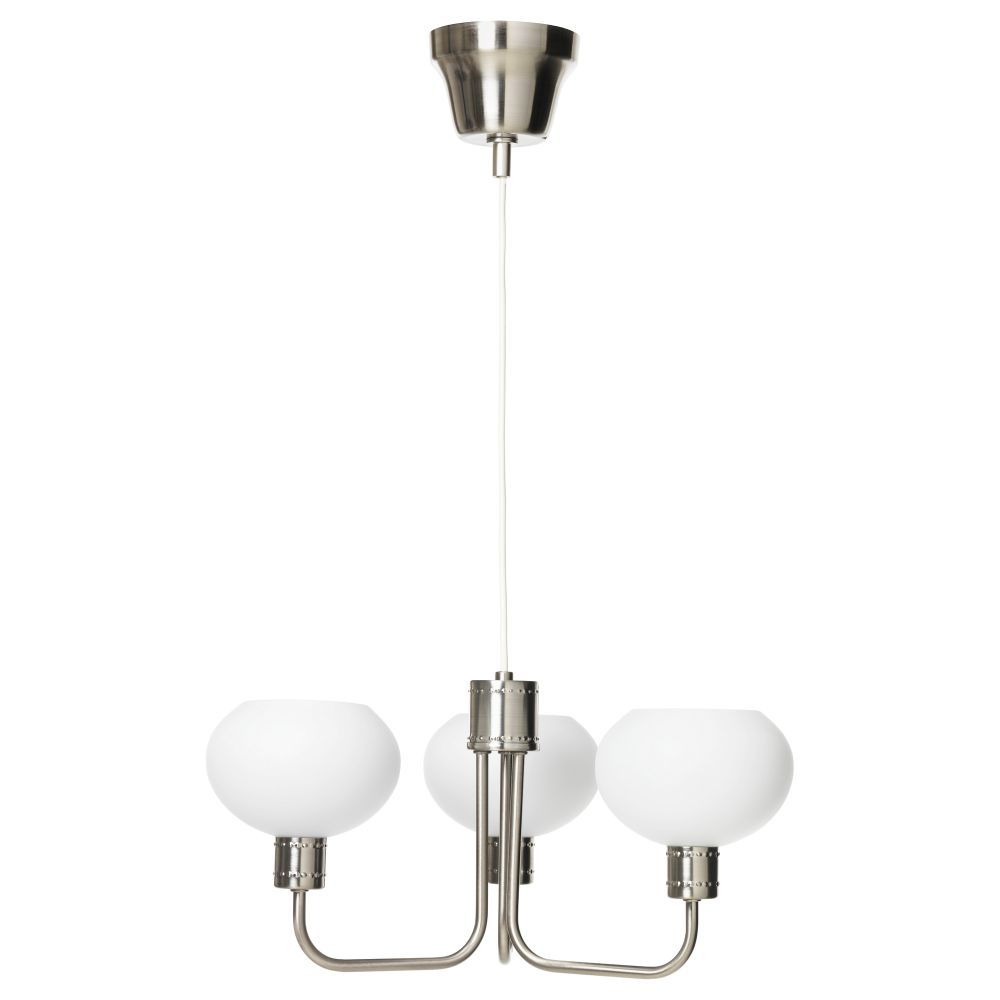 Подвесной светильник, 3 рожка ЭЛЬХУЛЬТ - схема-чертеж с размерами