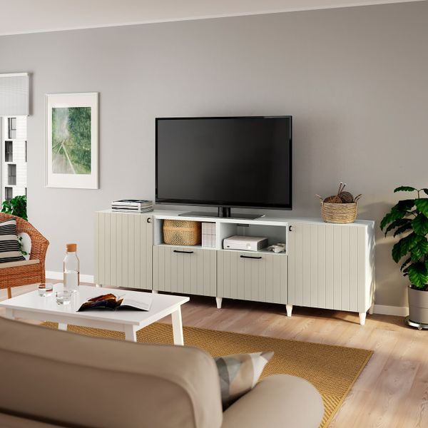 Дверь, фронтальная панель ящика, серо-бежевый 60x38 см IKEA SUTTERVIKEN СУТТЕРВИКЕН 004.858.32 - фото 4