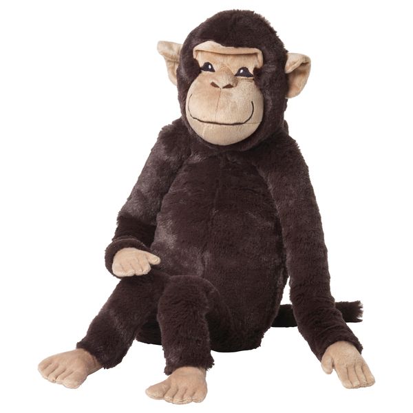 Мягкая игрушка ВРОЛАПА, обезьяна, коричневый - фото 1