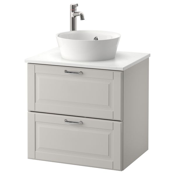 Шкаф со столешницей 40см раковина, 62x49x75 cm IKEA KATTEVIK КАТТЕВИК, GODMORGON ГОДМОРГОН, TOLKEN ТОЛКЕН 193.083.25 - фото 1