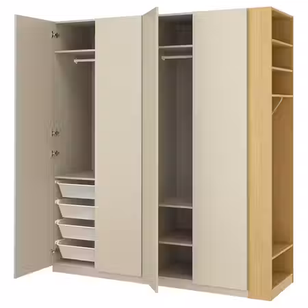 PAX / FORSAND Гардероб, комбинация