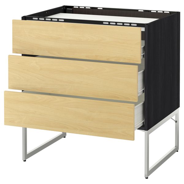 IKEA, вид спереди - схема-чертеж с размерами