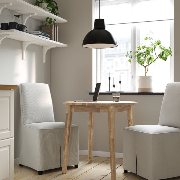 Стол и 2 стула IKEA BERGMUND БЕРГМУНД, NACKANÄS 894.818.35 - схема-чертеж с размерами