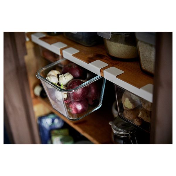 Контейнер для продуктов, четырехугольной формы/стекло 1.2 л IKEA IKEA 365+ ИКЕА/365+ 203.592.10 - фото 7