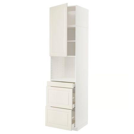 METOD / MAXIMERA Высокий шкаф д/СВЧ/дверца/3ящика