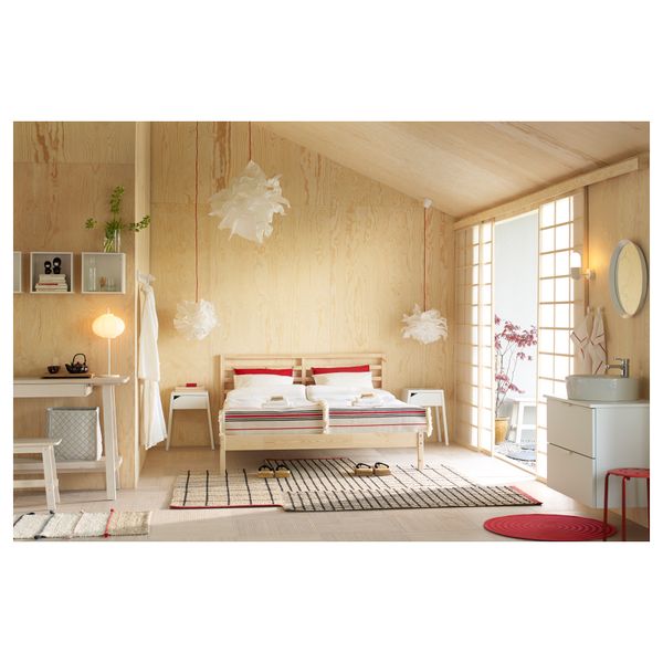 Ковер, безворсовый ТЕРНСЛЕВ, неокрашенный, черный (250x250 см) - схема-чертеж с размерами