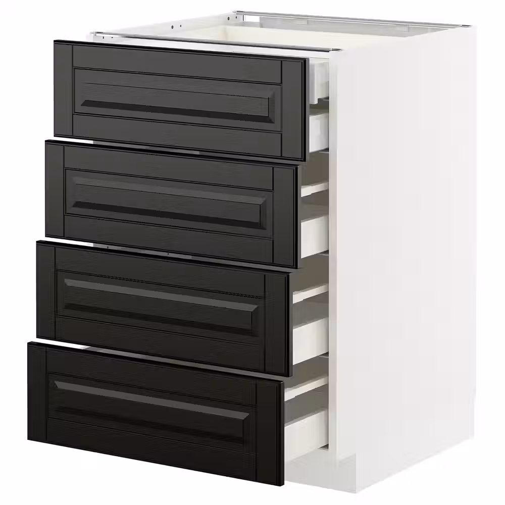 METOD / MAXIMERA Напольный шкаф 4фасада/2нзк/3срд ящ - фото 1