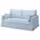 HYLTARP ХИЛЬТАРП 2-местный диван-кровать - киланда бледно-голубой