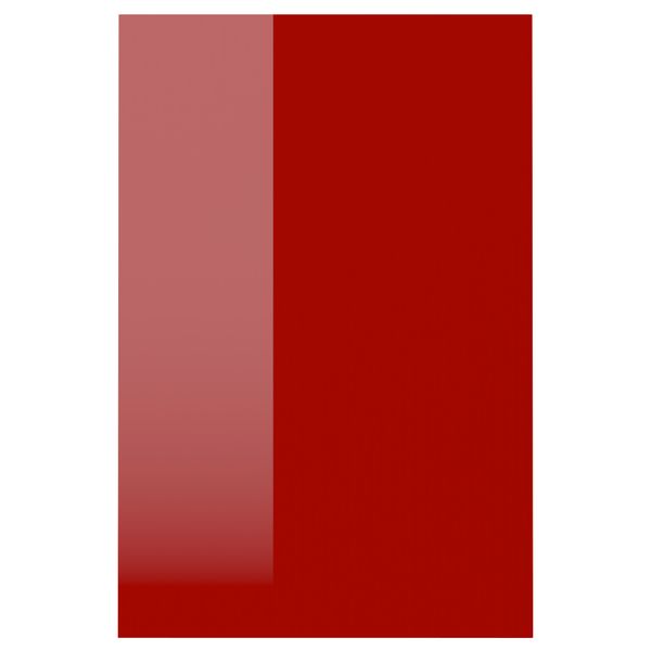 Дверь РИНГУЛЬТ, глянцевый красный - схема-чертеж с размерами