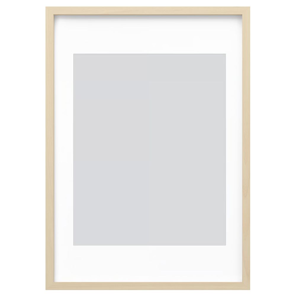 RÖDALM РЁДАЛЬМ Рама - под березу 50x70 см - фото 1