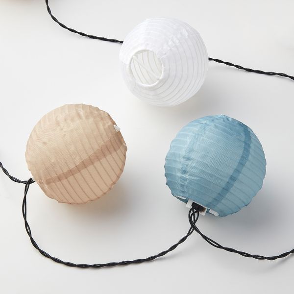 Гирлянда, 24 светодиода, для сада/шаровидный разноцветный IKEA SOLVINDEN СОЛВИДЕН 104.870.29 - фото 2