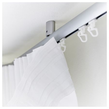 Бегунок и крючок КВАРТАЛ, белый