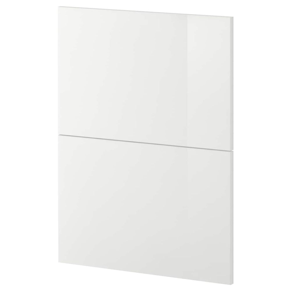 2 фасада для посудомоечной машины, Рингульт белый 60 см IKEA METOD МЕТОД 494.497.86 - фото 1