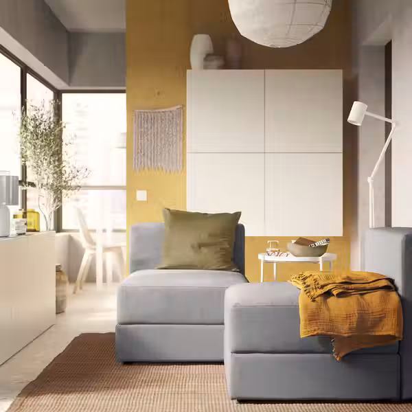 JÄTTEBO 1-местный модуль с одт д/хранения - Tonerud серый - фото 2