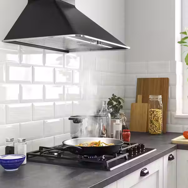 SKÅLAN СКОЛАН Поверхность встраиваемая газовая - ИКЕА 300 чёрный 59 см - фото 2