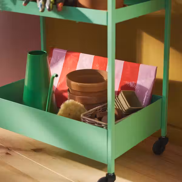 DOFTRIPS Коврик для посадки растений - в полоску розовый/ярко-красный - фото 3