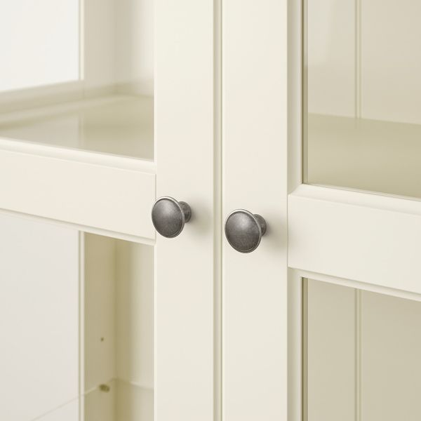 Шкаф-витрина, белый 96x214 см IKEA LIATORP ЛИАТОРП 904.397.27 - фото 4