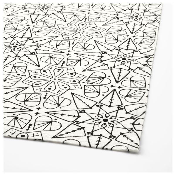 Полотенце кухонное ВИНТЕР 2016, белый, черный (50x70 см) - схема-чертеж с размерами