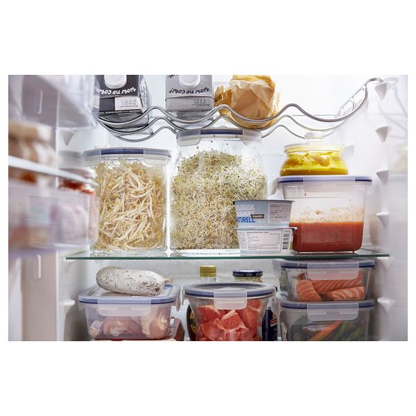 Банка с крышкой, стекло, пластик, 1.7 л IKEA IKEA 365 + HJÄLTE ИКЕА 365 + ЙЭЛТЕ 492.777.75 - схема-чертеж с размерами