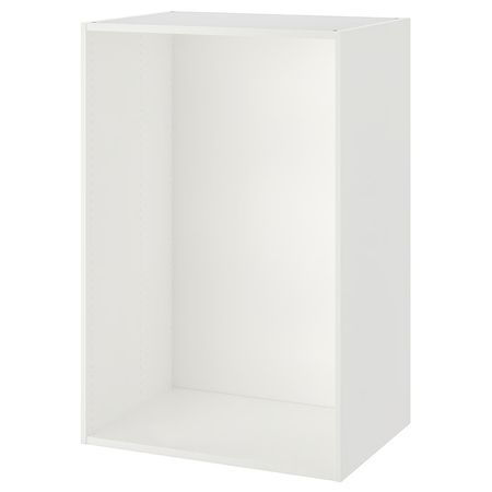 PLATSA Каркас - белый 80x55x120 см