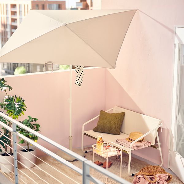 2-местный диван, для дома/сада, белый зеленый/бежевый 118x69x69 см IKEA INGMARSÖ ИНГМАРСЭ 304.632.92 - фото 12