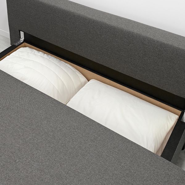 Диван-кровать 3-местный, серый IKEA ASARUM 502.846.47 - фото 9