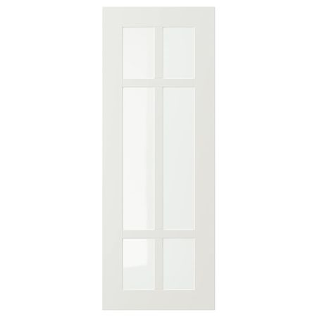Стеклянная дверь, белый 30x80 см IKEA STENSUND СТЕНСУНД 904.514.27
