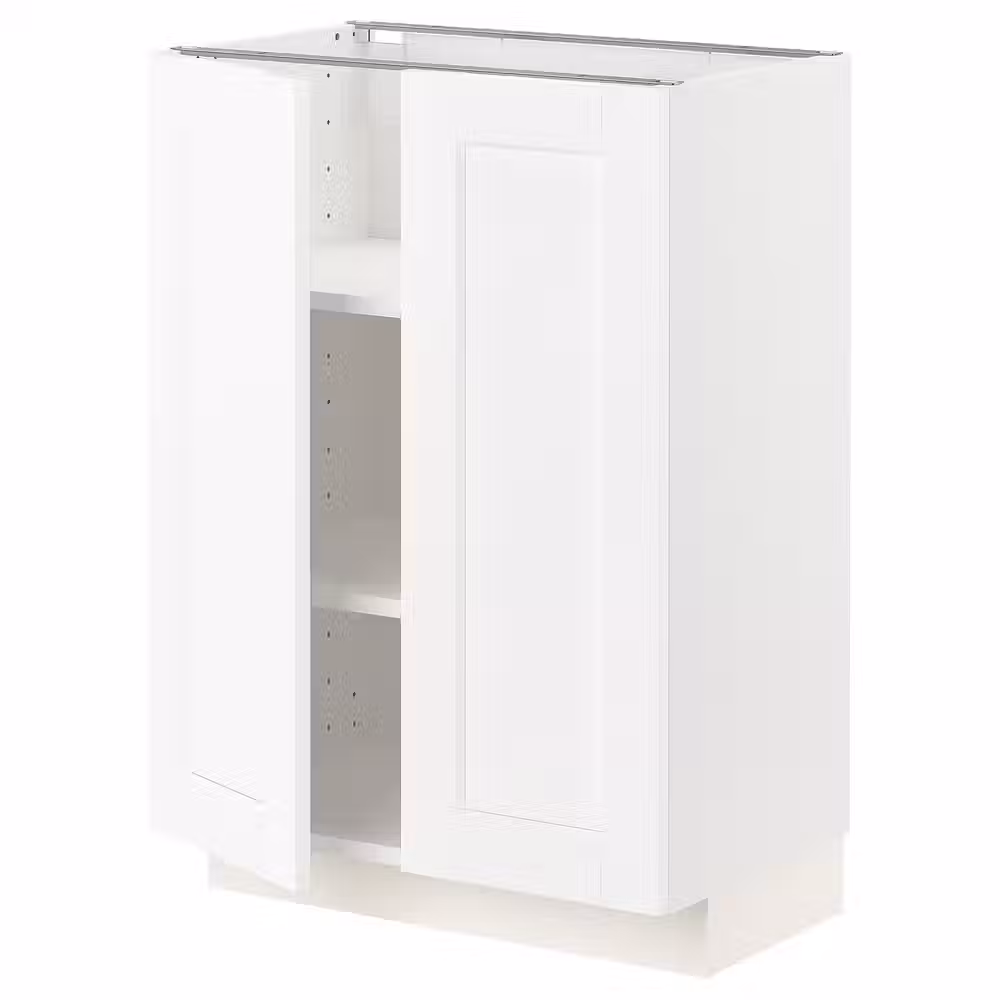 METOD Напольный шкаф с полками/2дверцами - фото 1