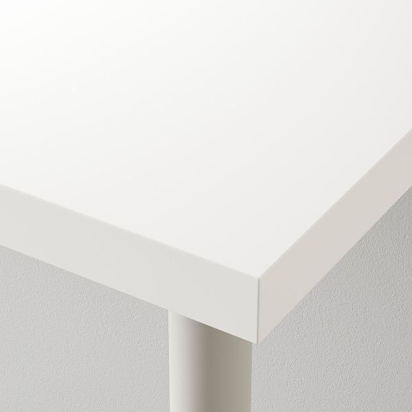 Стол, белый, синий 120x60 см IKEA LINNMON ЛИННМОН / ALEX АЛЕКС 693.039.81 - схема-чертеж с размерами