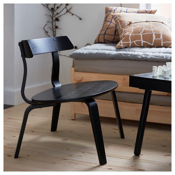 Кресло, черный IKEA ВЭРМЕР 404.406.48 - фото 2