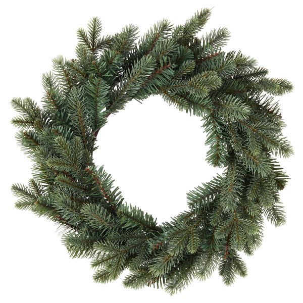 Искусственный венок СМИККА, д/дома/улицы, ель (45 см) - фото 1