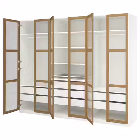 PAX / TONSTAD Гардероб, комбинация