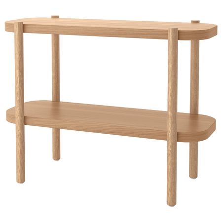 Консольный стол, дубовый шпон 92x38x71 см IKEA LISTERBY ЛИСТЕРБИ 905.153.25