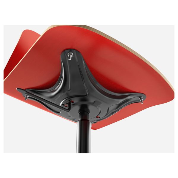 Рабочий стул ВОГСБЕРГ / СПОРРЕН, красный, черный - фото 6