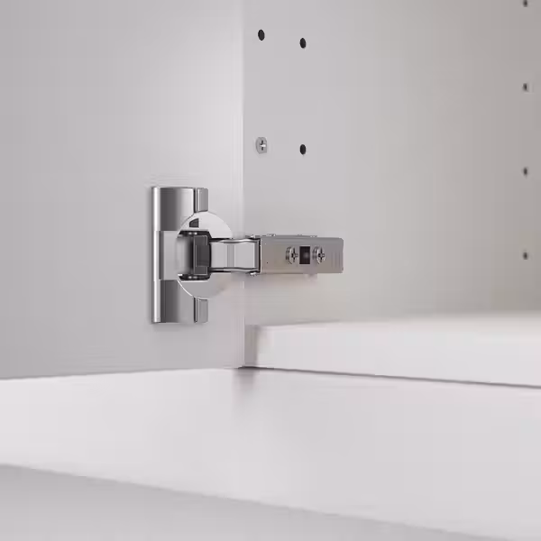 UTRUSTA Петля со встроенным стопором 110 ° - схема-чертеж с размерами